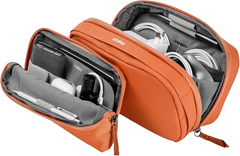 Amazon.com: Orbitkey 2-in-1 Tech Accessory Pouch with Detachable