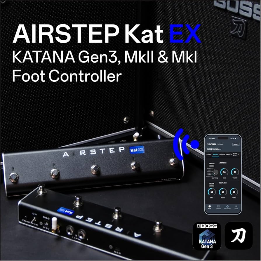 AIRSTEP Kat ギターエフェクターコントローラー AIRSTEP Kat EX