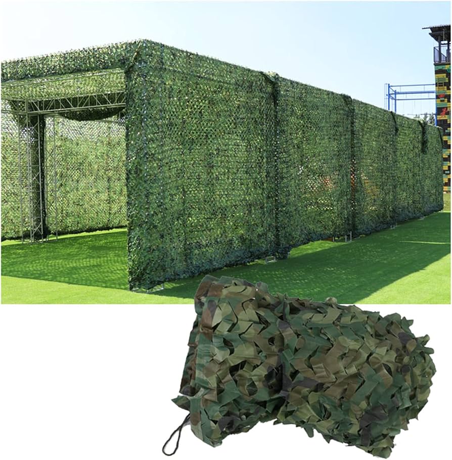 Amazon.co.jp: カモフラージュネット軍の迷彩ネット 偽装網 ギリー