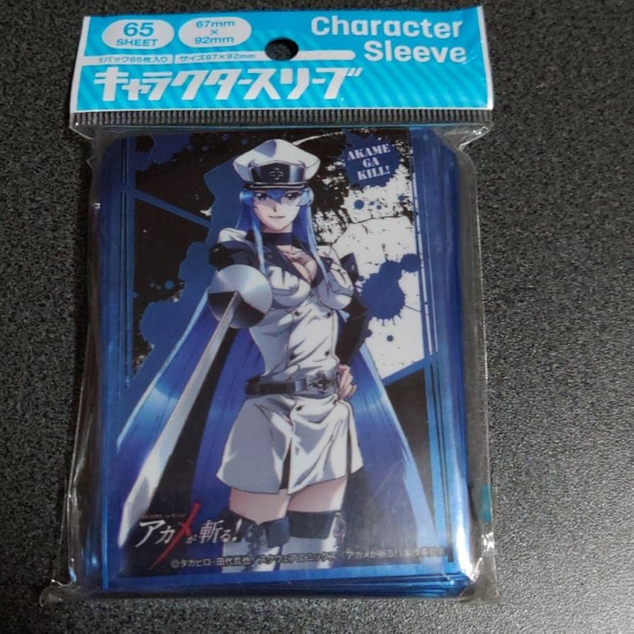 Amazon | アカメが斬る エスデス スリーブ | トレカ 通販
