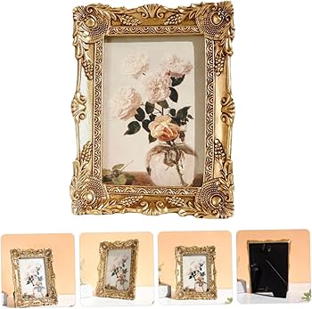 Amazon.co.jp: Ciieeo クラシックアートフォトフレーム ビンテージ