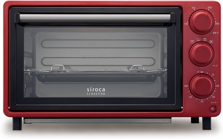 Amazon.co.jp: siroca ノンフライオーブン SCO-502 レッド[油無しで