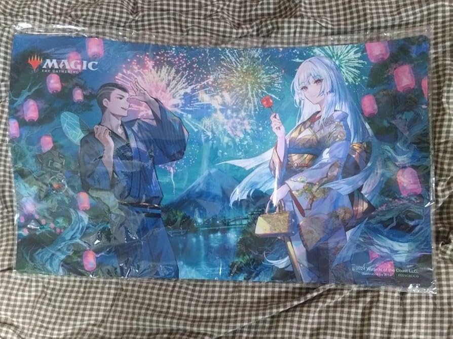 放浪皇のお花見キャンペーン 新品 プレイマット MTG MTG 放浪皇のお