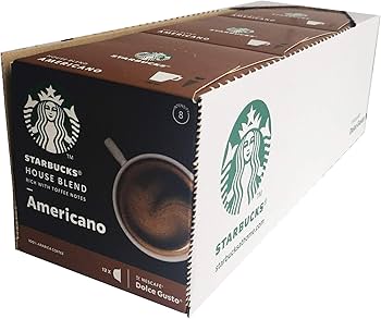 Amazon.com: Nescafe Dolce Gusto Starbucks House Blend Americano x