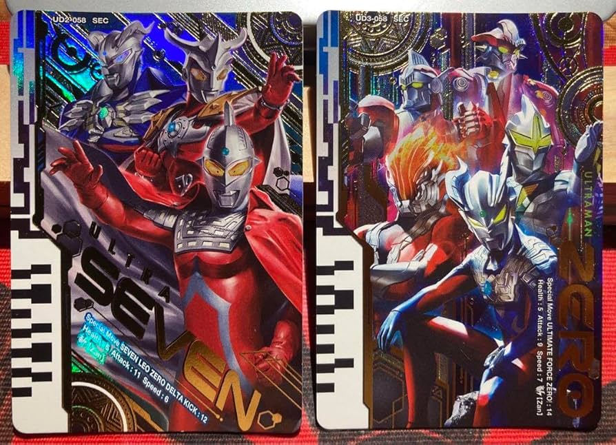 ウルトラマンフュージョンファイト sec UD3-058 ウルトラマンゼロ