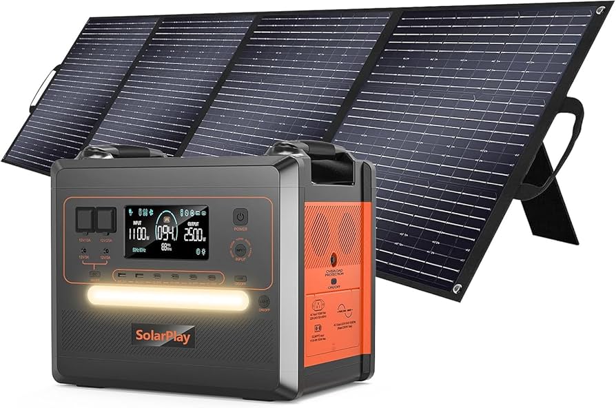 m*a様 SolarPlay ポータブル電源 2300Wh 14ポート Amazon.co.jp