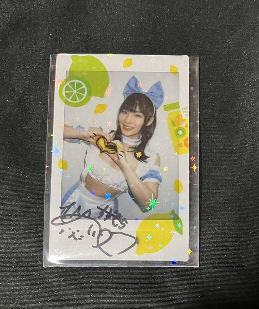 鈴村あいり直筆サイン入りチェキ