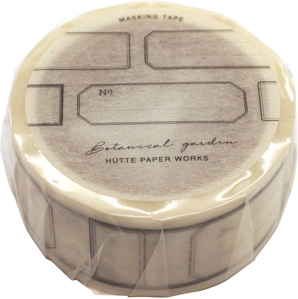 Amazon | マスキングテープ 20mm幅 ラベル【ホワイト】 PMT-085