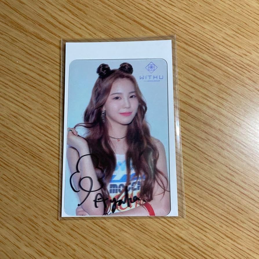 か*る様 直筆サイン ポラロイド写真 セット NIZIU AYAKA NiziU アヤカ