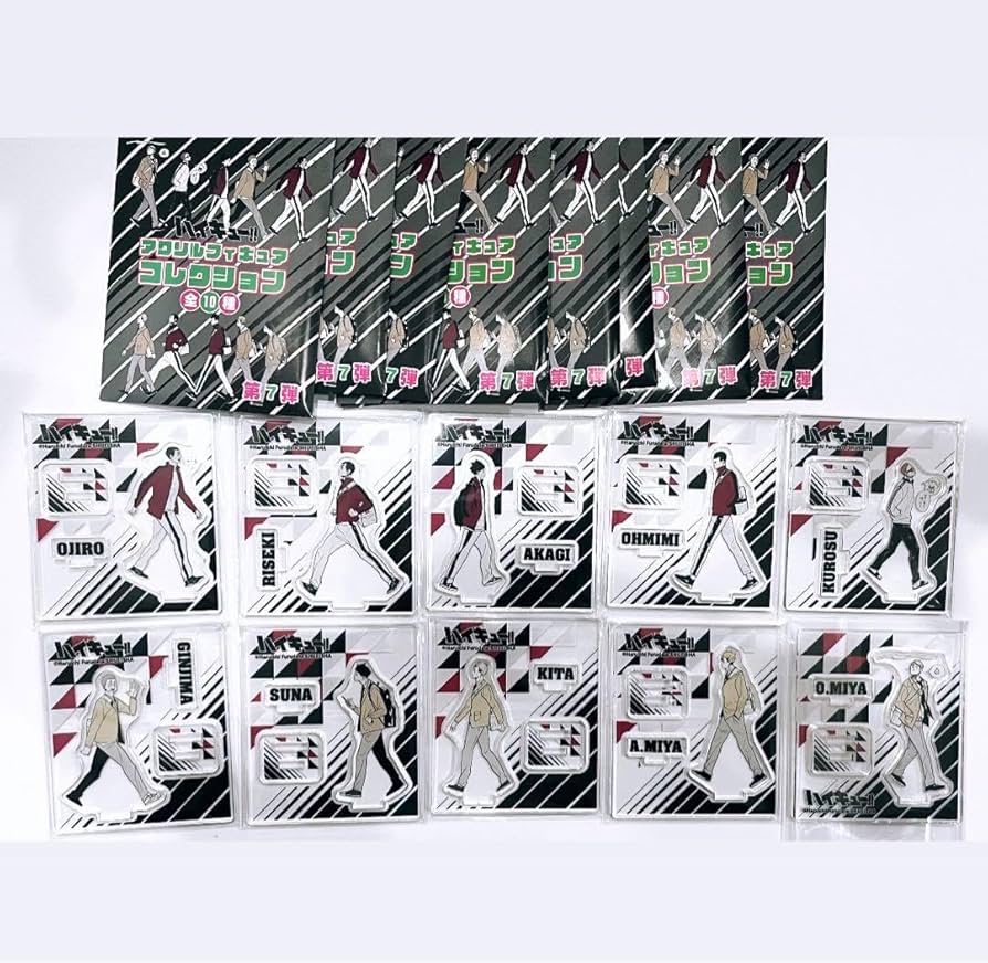 ハイキューアクリルフィギュアコレクション稲荷崎高校コンプリート