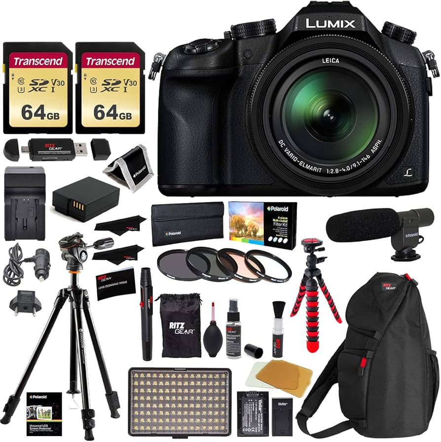 Amazon.com : Panasonic Lumix DMC-FZ1000 4K QFHD/HD Digital Camera