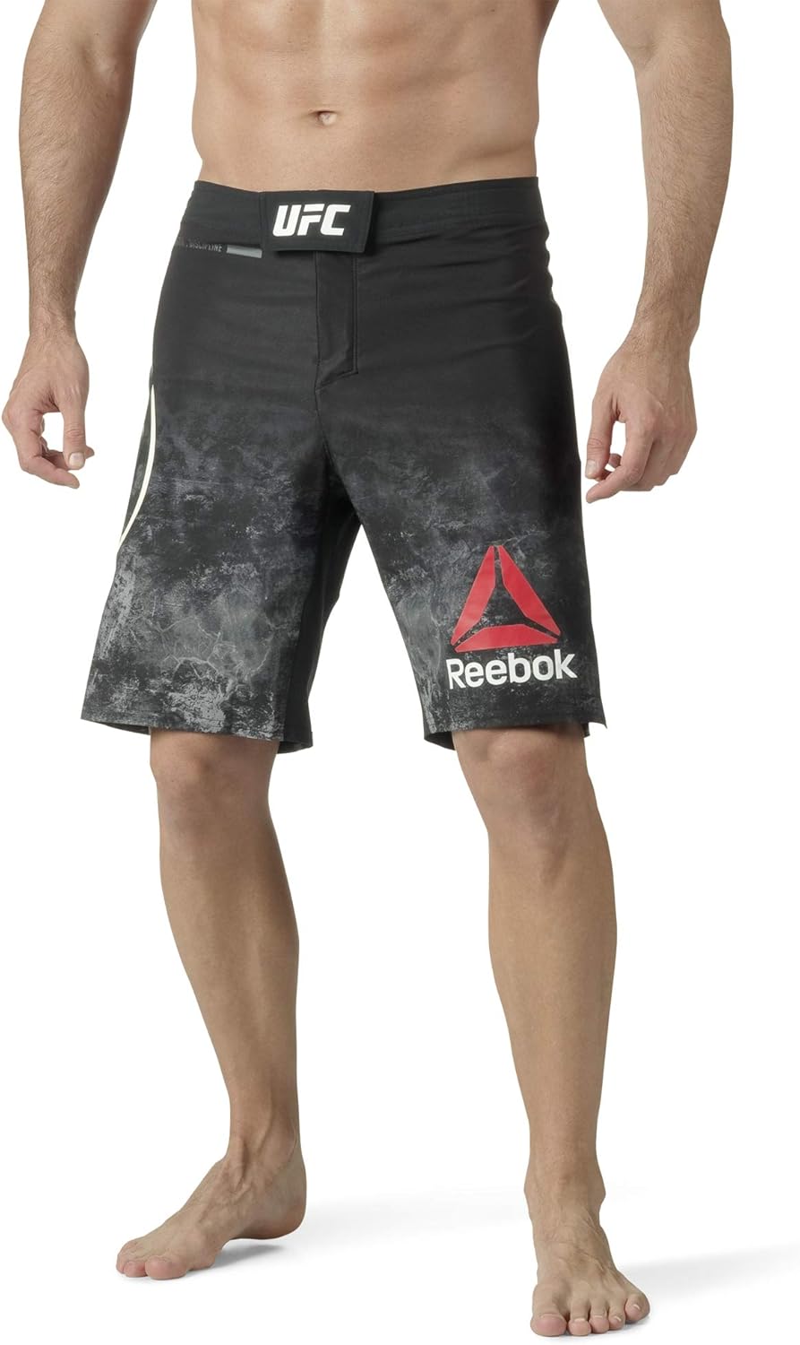 Shorts octógono Reebok UFC Fight Night para homens