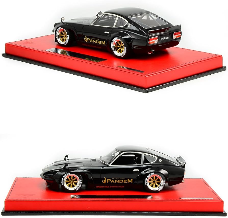 Amazon | メイクアップ IDEA 1/18 PANDEM 240Z ブラック RS Watanabe R