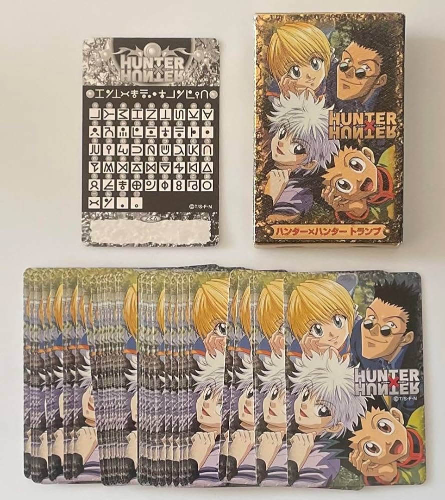 HUNTER×HUNTER トランプ ゴールド仕様 HUNTER×HUNTER トランプ