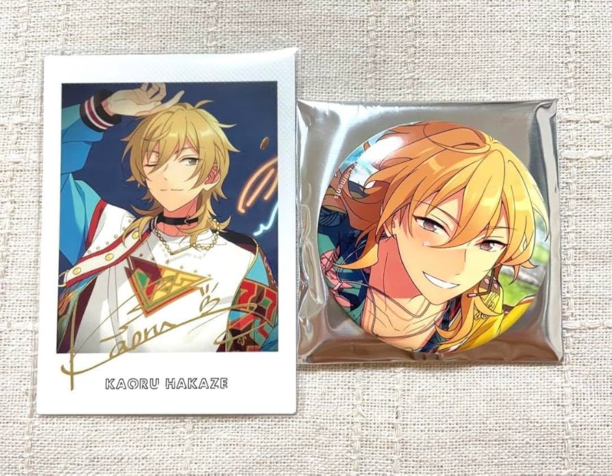 あんさんぶるスターズ フィーチャースカウト缶バッジ 羽風薫 Amazon.co