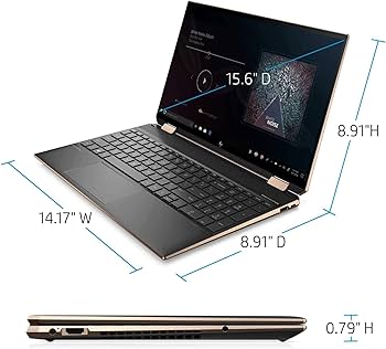 Amazon.com: HP Spectre X360 15.6 Inch 4K UHD Touch-Screen 512GB