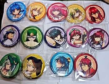 マギ 練白龍 白龍 イクティヤール 前夜祭 後夜祭 マギフェス 缶バッジ