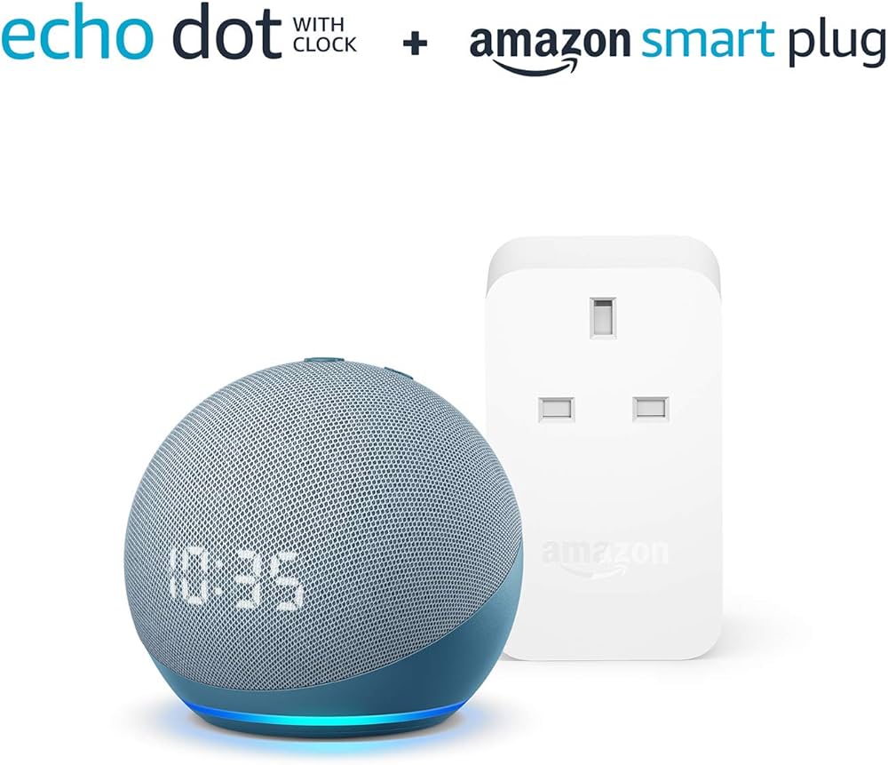 未開封】Amazon Echo Dot with clock 第5世代 グレーシャーホワイト