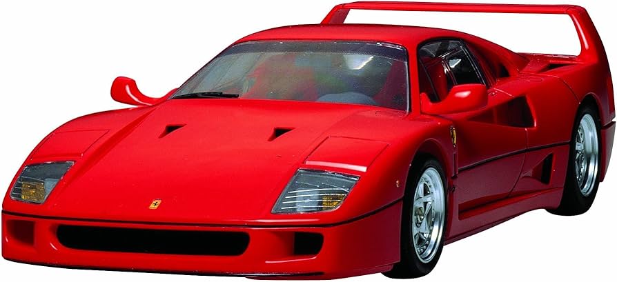Ferrari F-40 Sports Car (Molded in Red) 1/24 Tamiya (Japanese