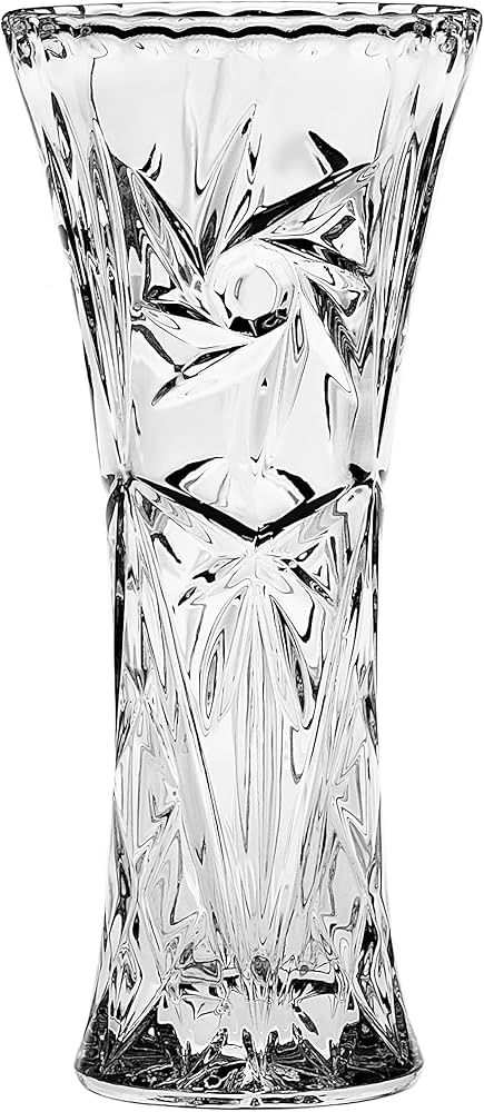ボヘミアガラス スキェニア・マラス クリスタルガラス花瓶 BOHEMIAN