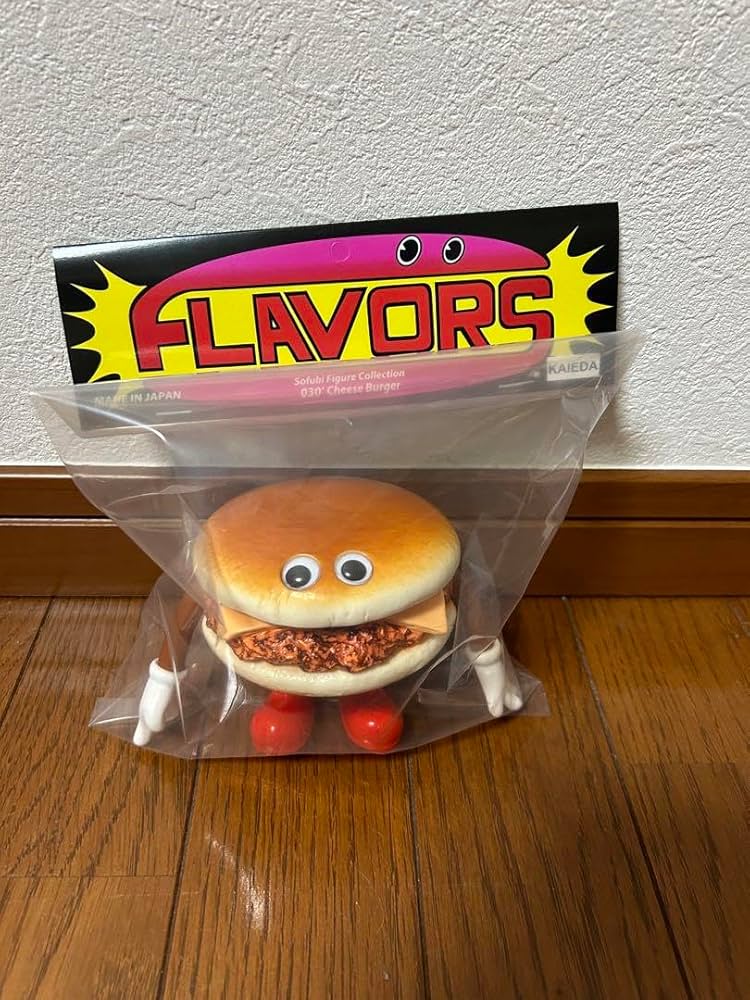 Amazon.co.jp: フレーバーズ KAIEDA FLAVORS チーズバーガー ソフビ