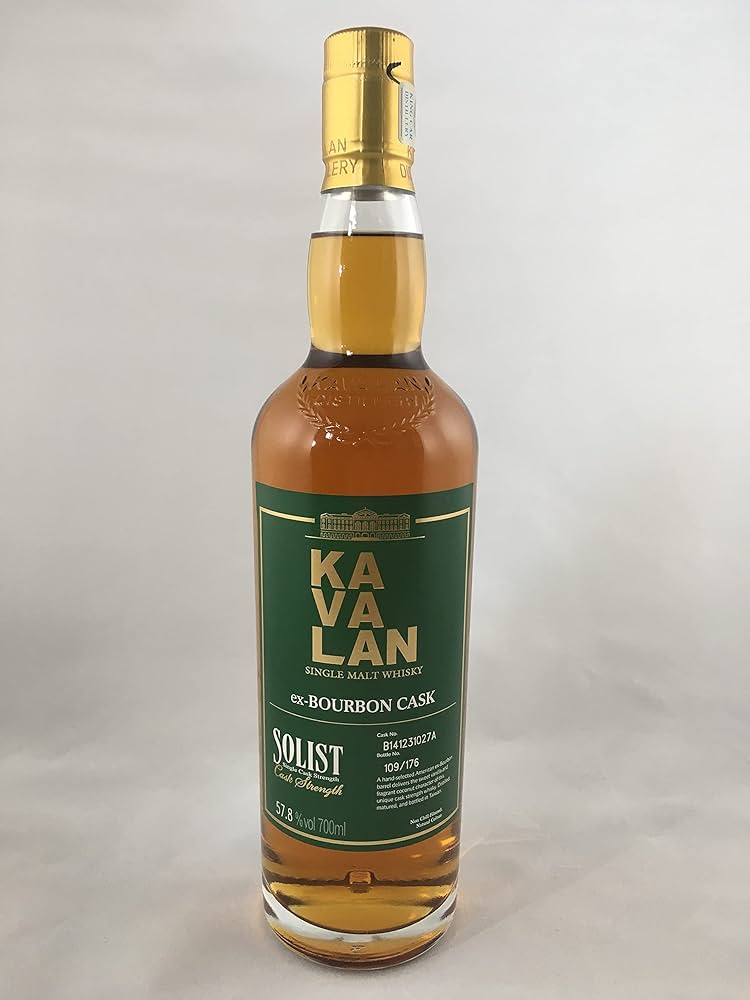 Amazon.co.jp: カバラン ソリスト バーボン カスクストレングス 700ml