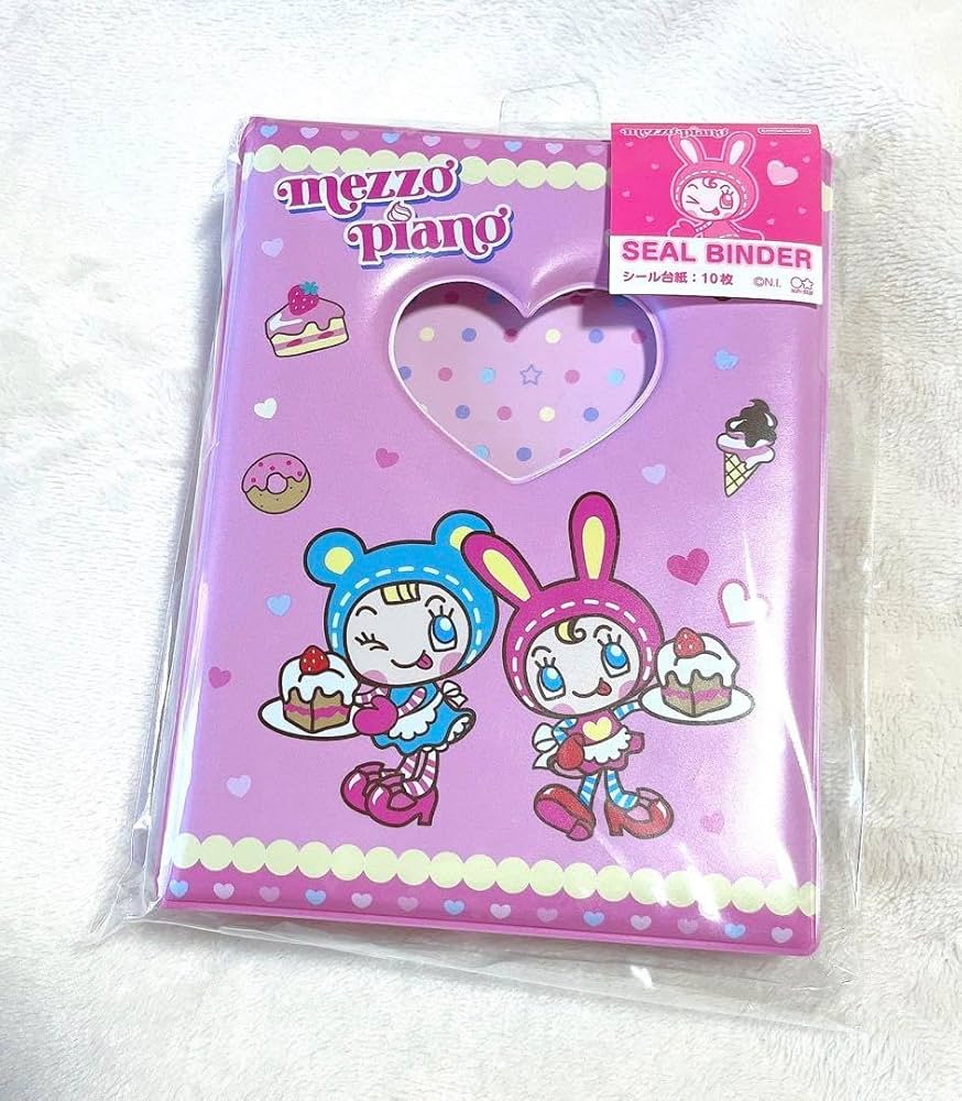 Amazon.co.jp: メゾピアノ シール帳 mezzo piano シールバインダー