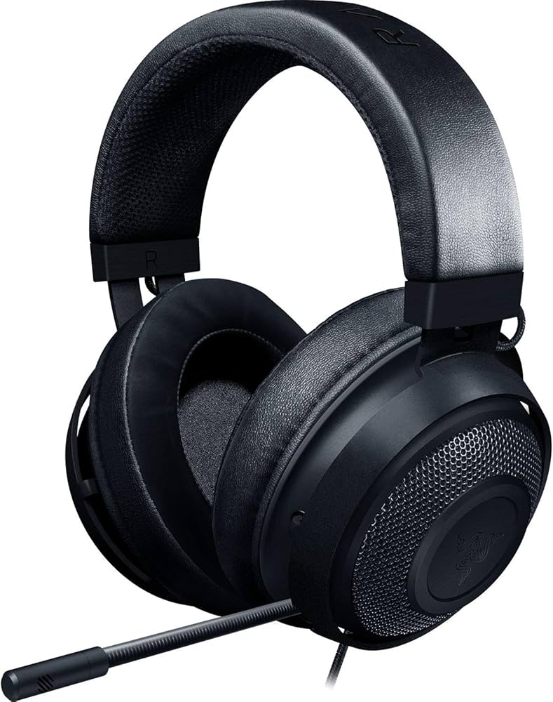 Amazon.co.jp: Razer Kraken Black ゲーミングヘッドセット アナログ
