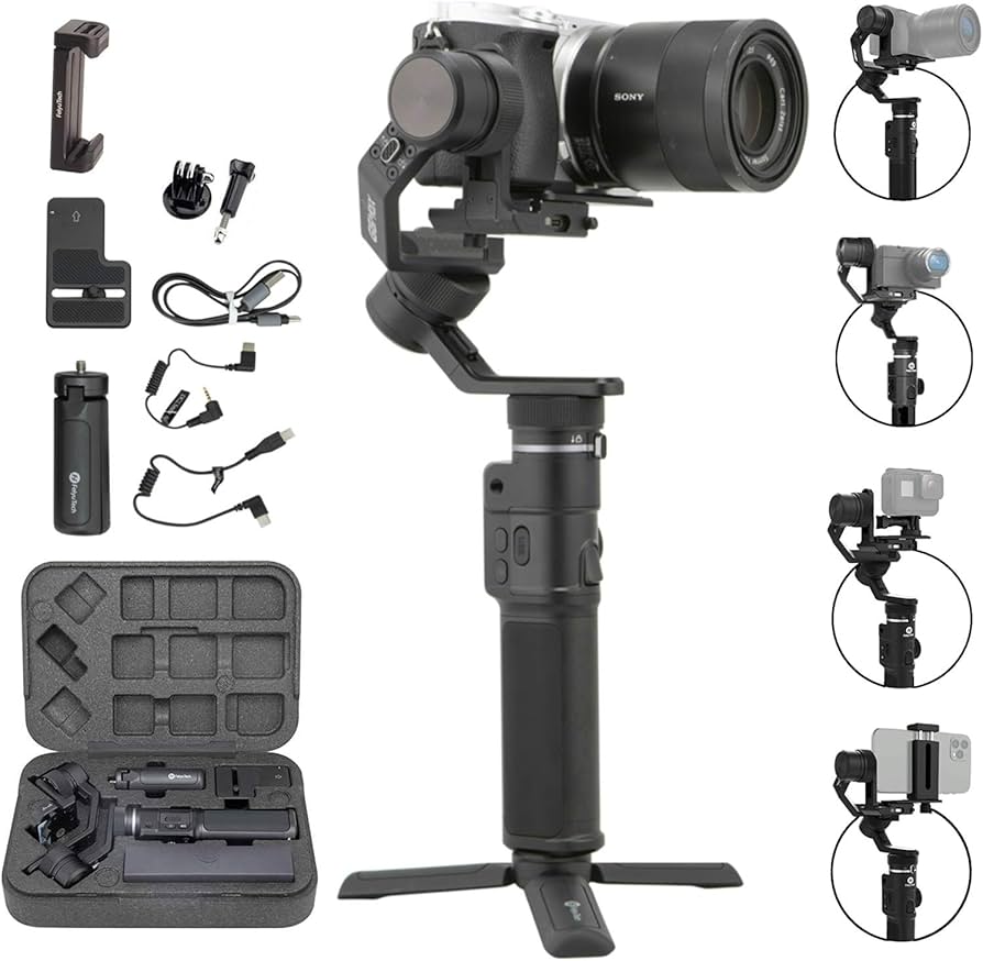 Amazon.com: FeiyuTech G6 Max 3-Axis Handheld Gimbal Stabilizer (G6