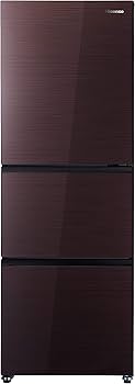 Amazon.co.jp: ハイセンス 冷蔵庫 幅55cm 282L ダークブラウン HR