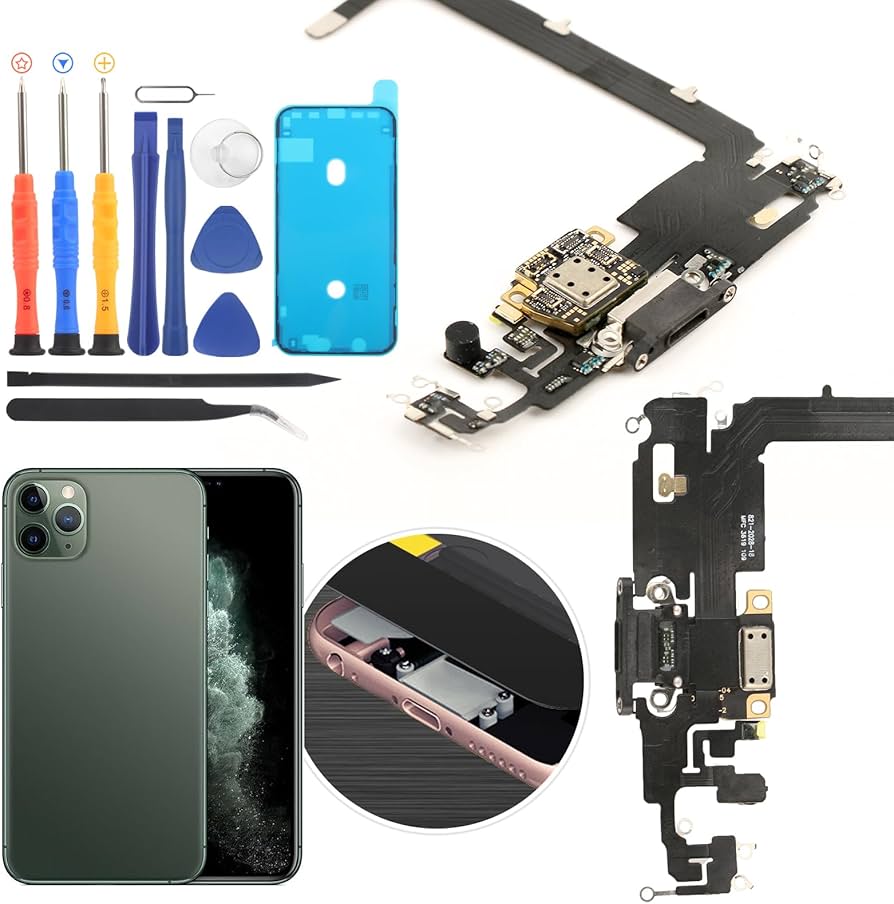 Amazon | iPhone 11 Pro Max交換用充電ポートドックコネクター iPhone