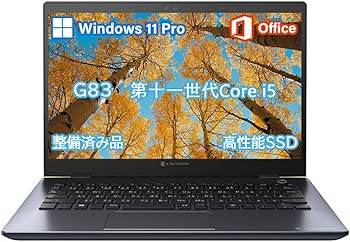 Amazon.co.jp: 【整備済み品】G83 ノートパソコン/高性能第11世代Core