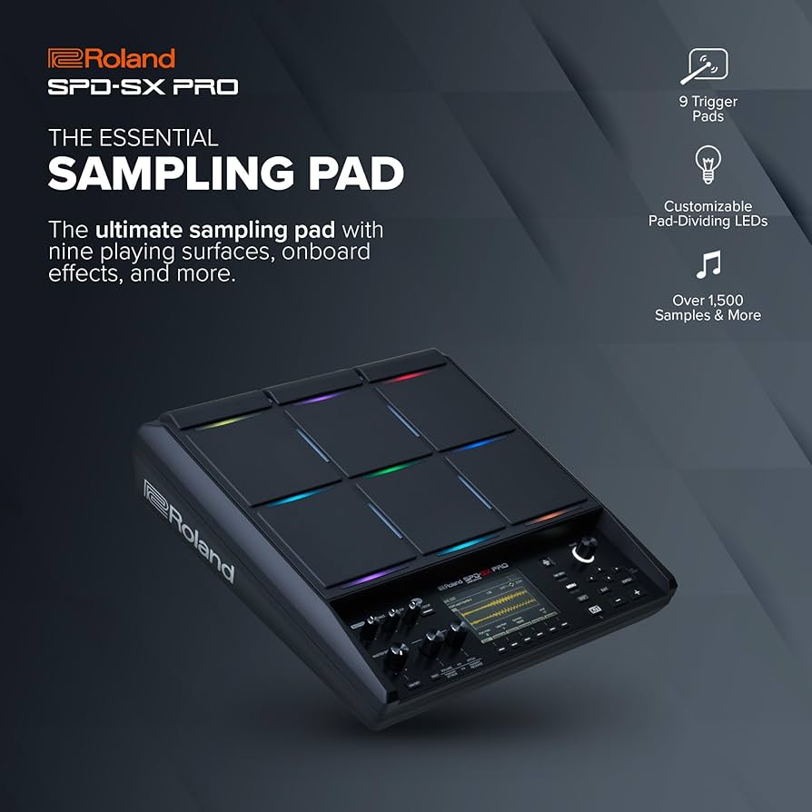 Amazon.co.jp: Roland SPD-SX PRO フラッグシップサンプリングドラマー