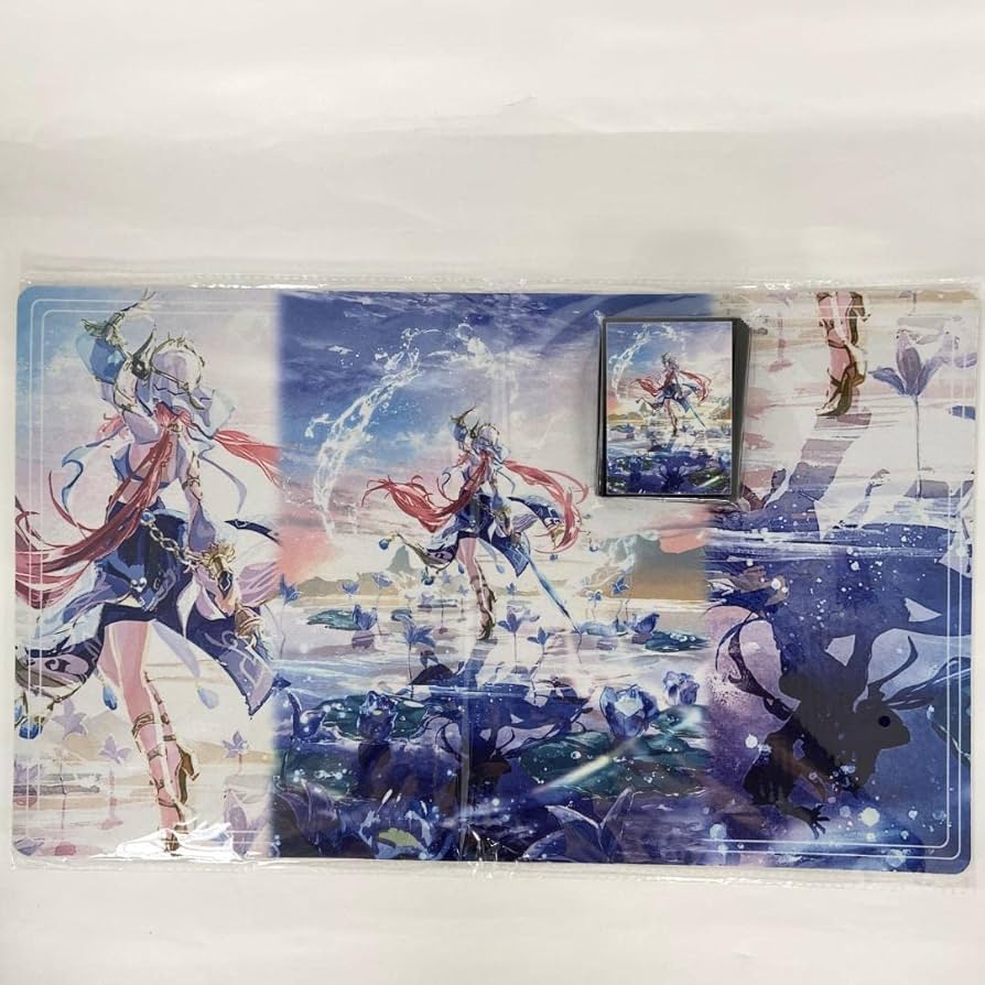 ミッドナイトブルー カバネリ 無名 スリーブ プレイマット