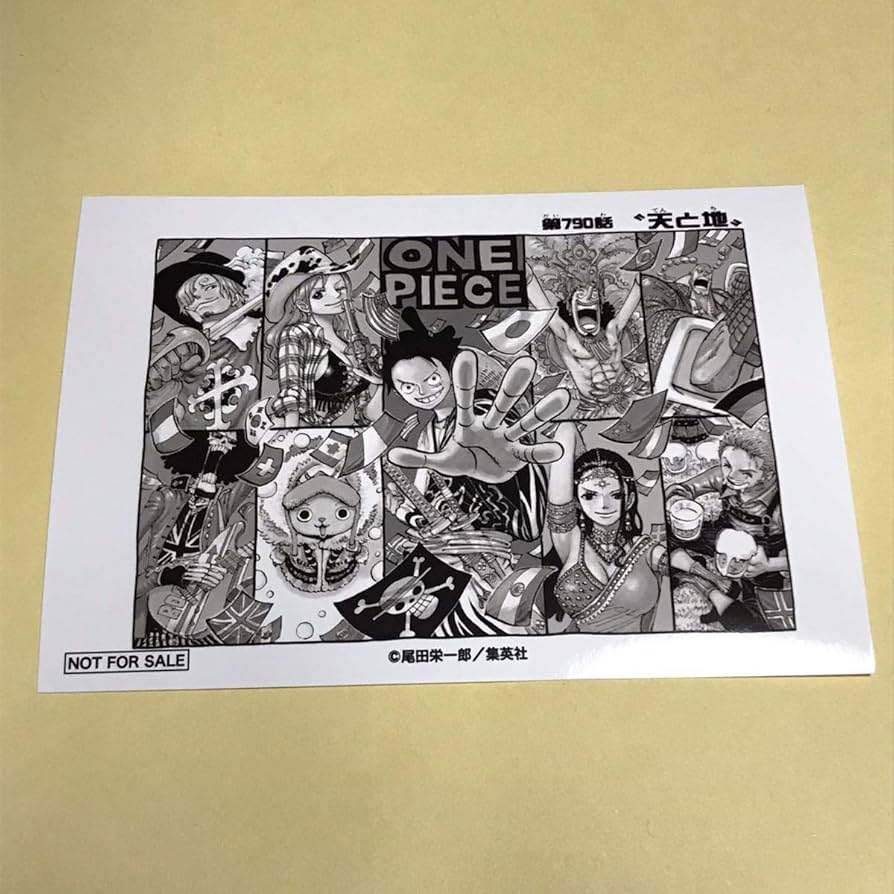 ワンピース 扉絵 ブロマイド イベント 限定 第733話 非売品 ワンピース