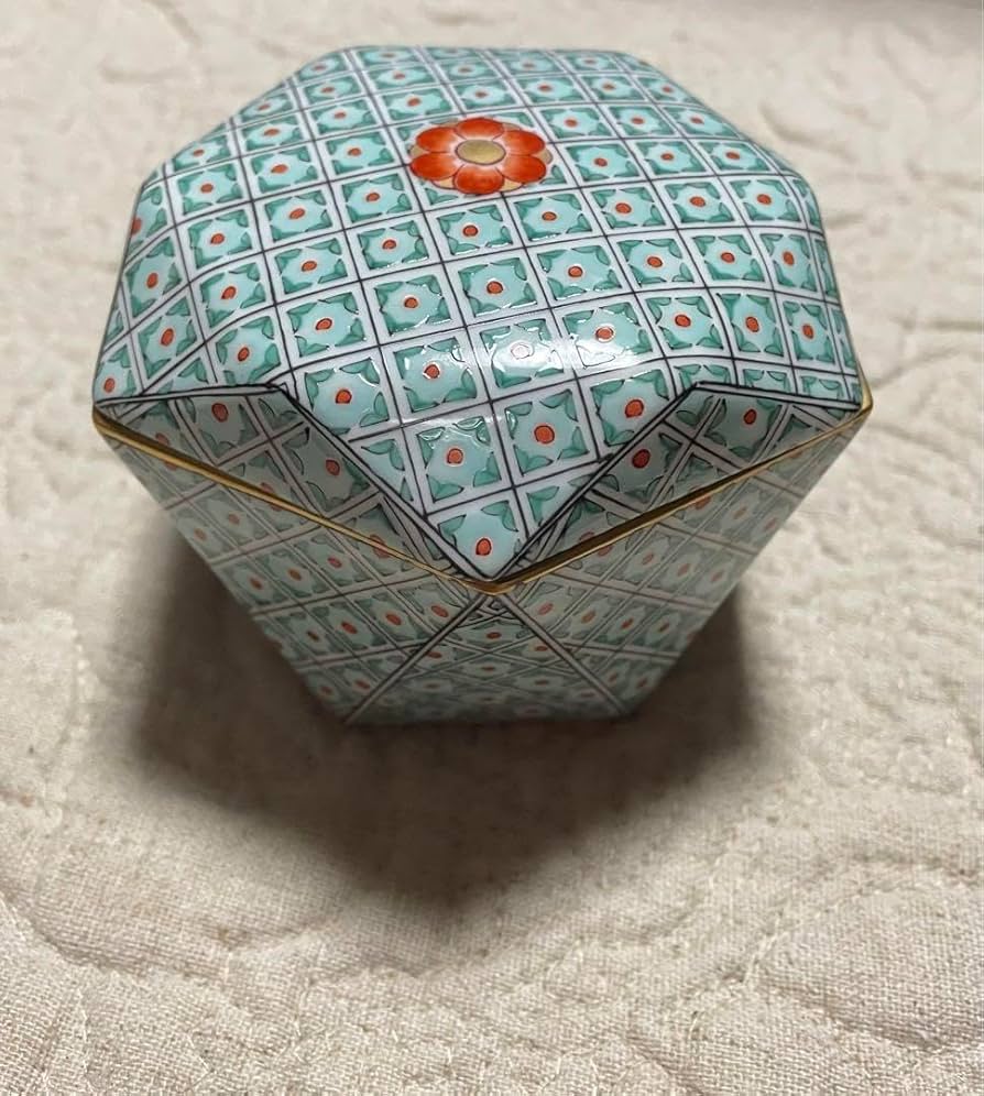 Amazon.co.jp: 深川製磁 錦七宝 蓋物 菓子器 ボンボニエール : ホーム