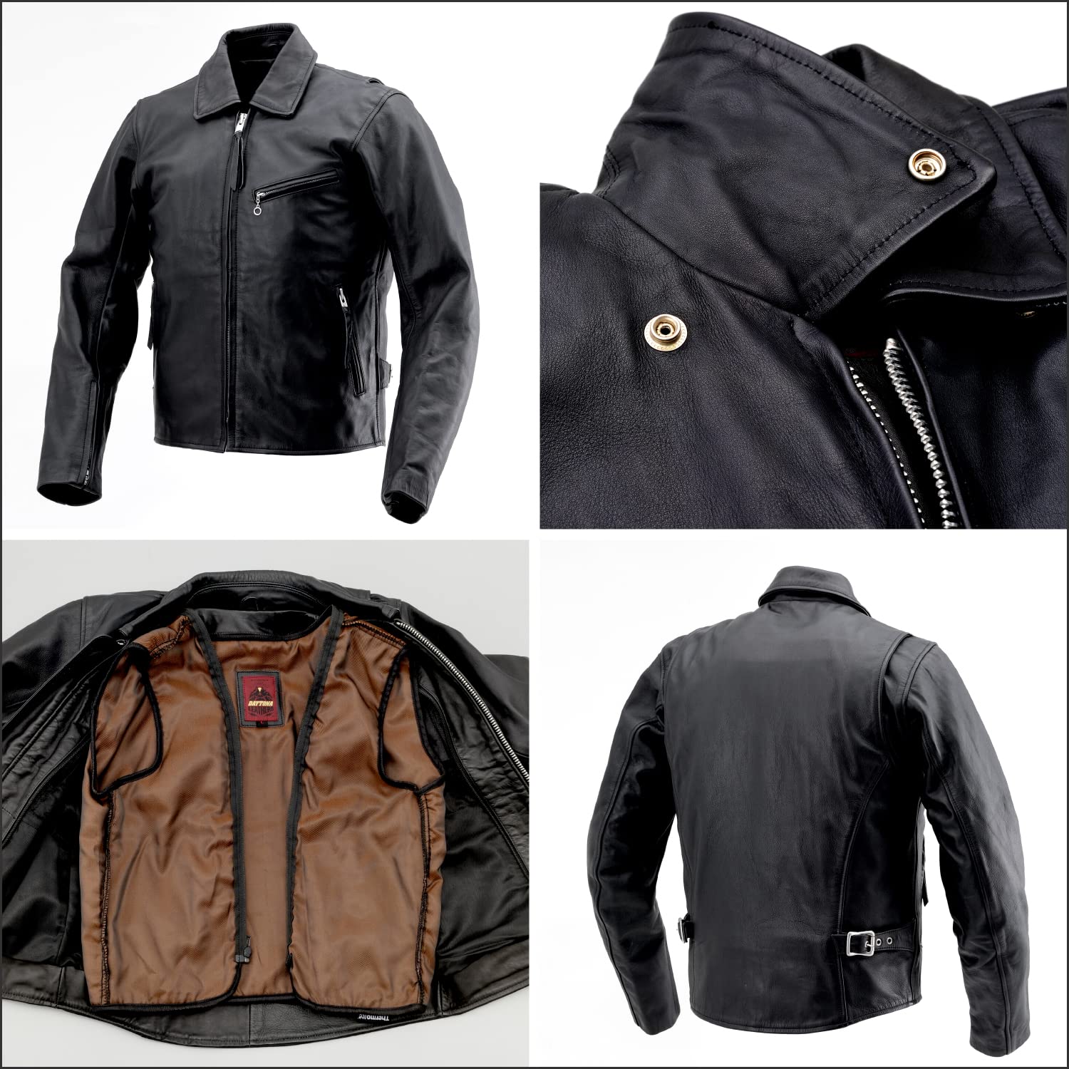 Amazon | デイトナ(Daytona) バイク 革ジャン レザージャケット 本革