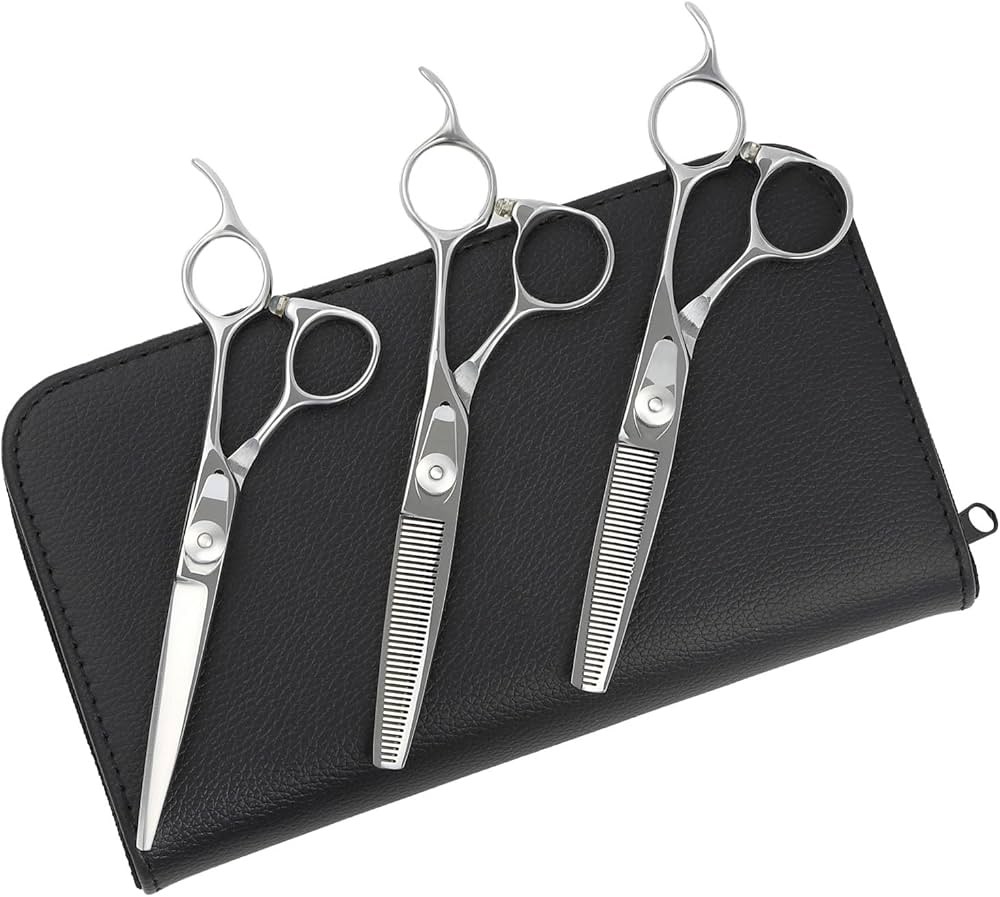 処分価格 新品 三段刻み 6インチ セニングシザー