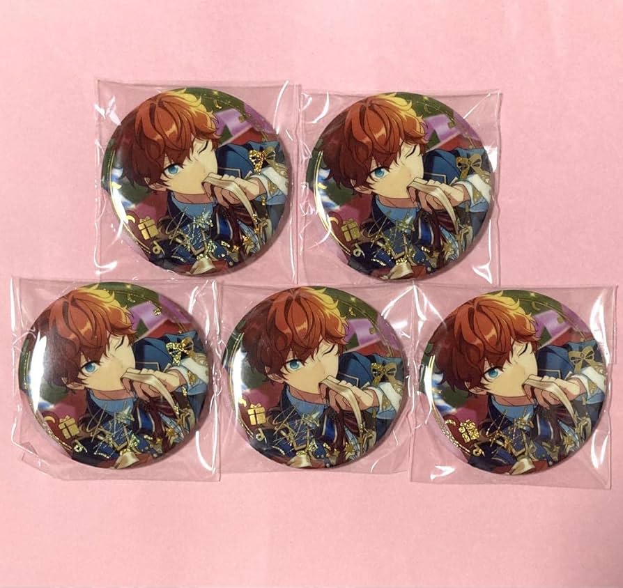 天城一彩 あんスタ コレクション缶バッジ 2025 Feb Idol カバー付き