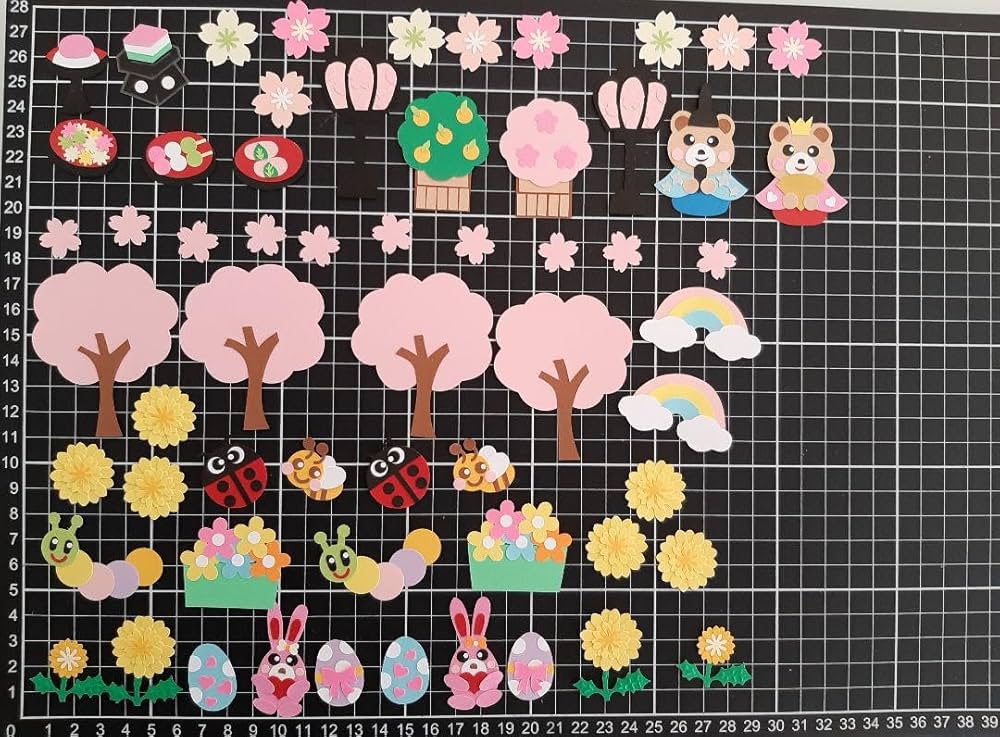 こいのぼり オーダー用サンプル アルバム ダイカット クラフトパンチ