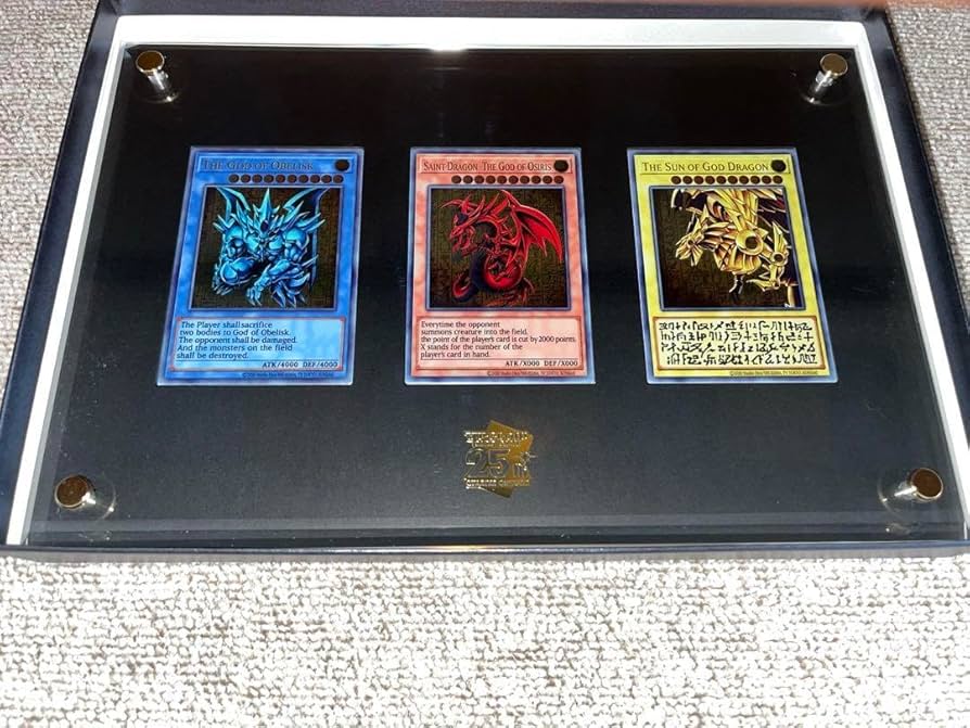 遊戯王「三幻神」スペシャルカードセット（ステンレス製） 高 品質