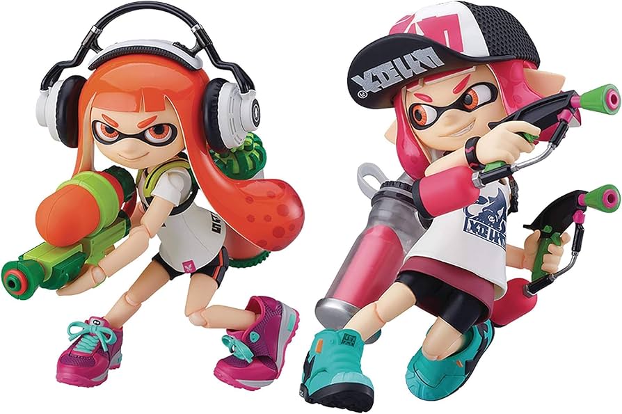 Amazon.co.jp: figma Splatoon/Splatoon2 Splatoon ガール DX