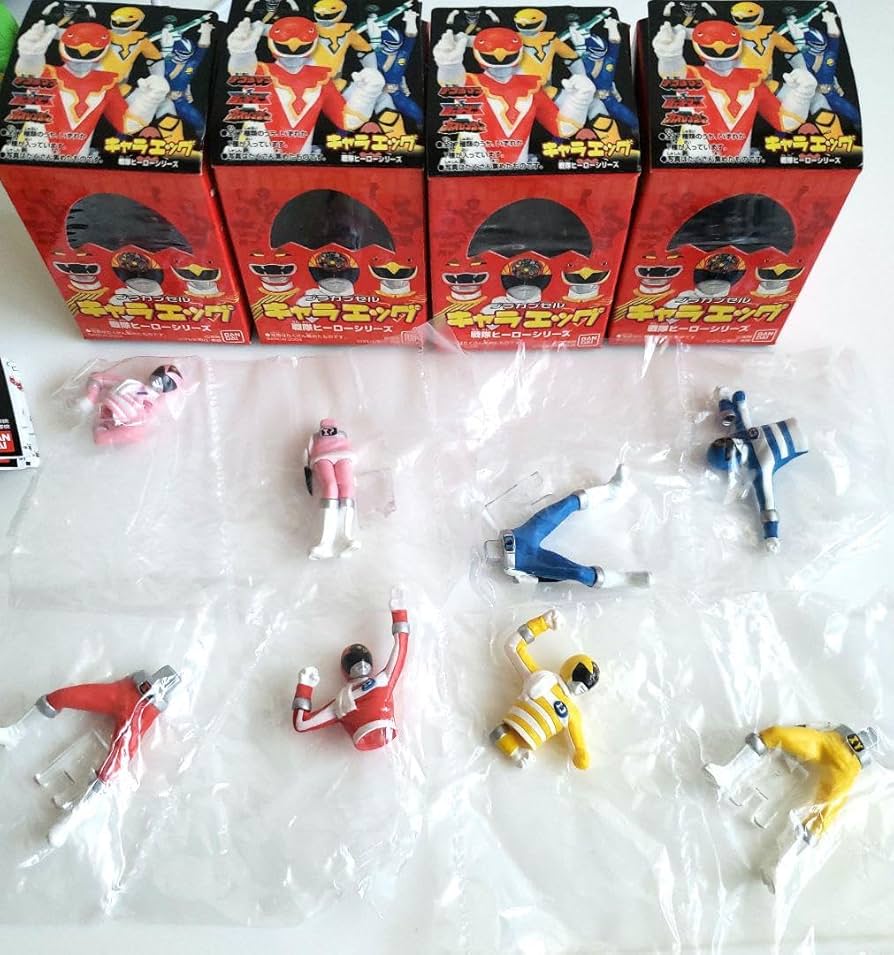 キャラエッグ戦隊ヒーロー