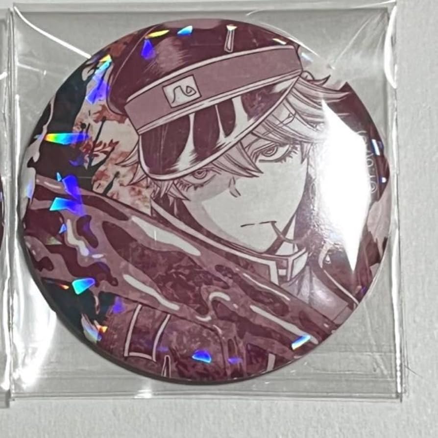 桃源暗鬼 マズル ホログラム缶バッジ 等々力颯 10個 桃源暗鬼マズル