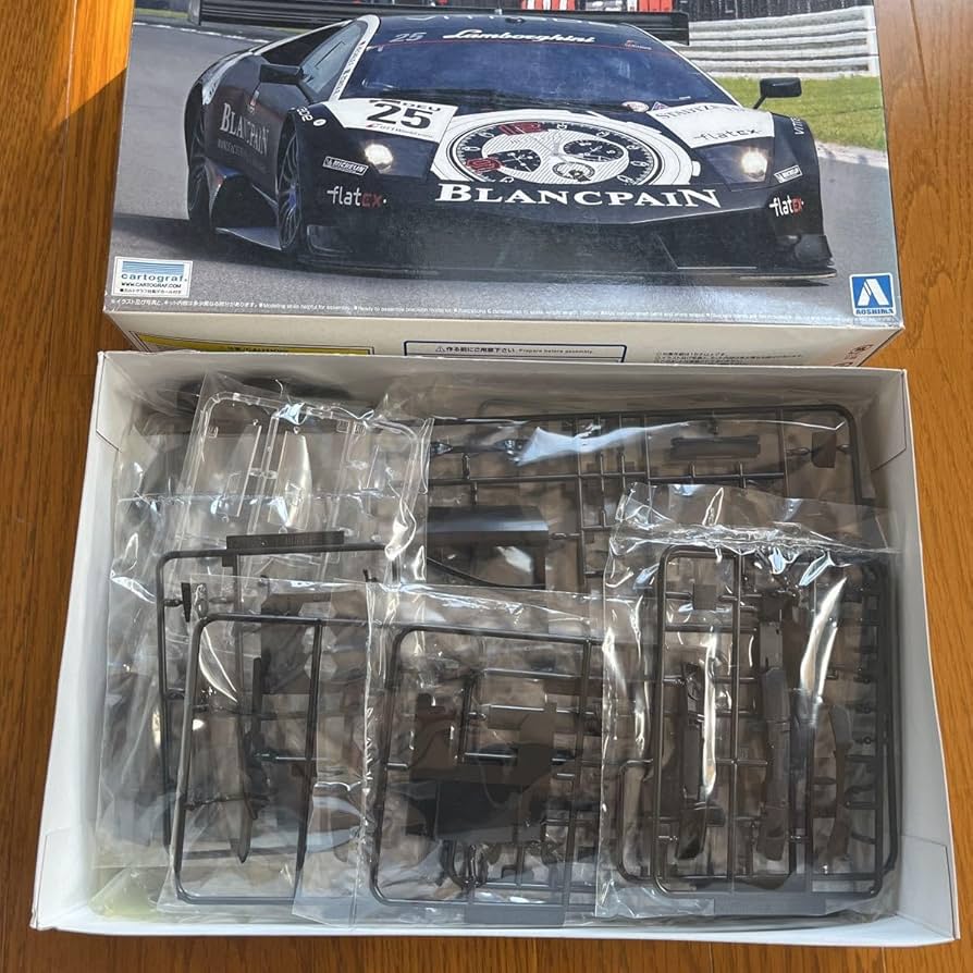 Amazon.co.jp: Lamborghini Murcielago R-SV 2010 GT1 Spa #25 1/24