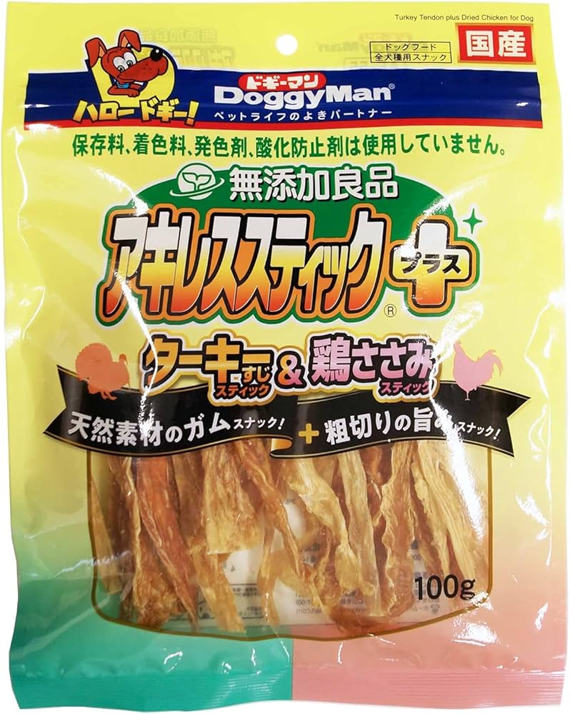 Amazon.co.jp: ドギーマンハヤシ 無添加良品 アキレススティック