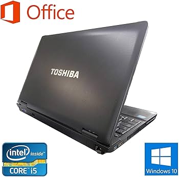 東芝のビジネスラインノート/Core i5/メモリ8G/SSD256G/オフィス2019即