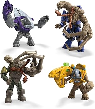 Amazon.co.jp: MEGA ヘイロー アクションフィギュア 組み立ておもちゃ