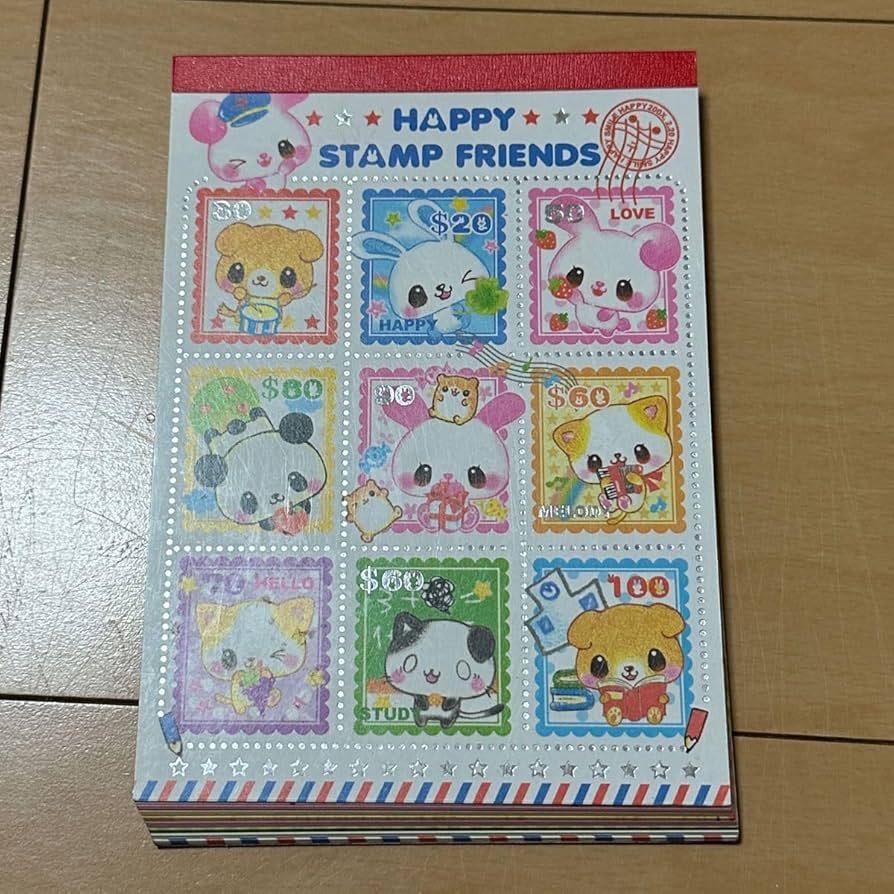 平成レトロ】クーリア ミニメモ あみものこうさぎ メモ帳 ウサギ