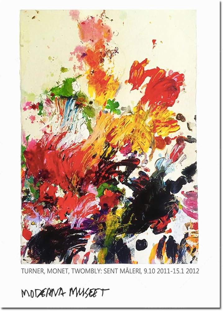 サイ・トゥオンブリー アートポスター A1版 サイ・トゥオンブリー